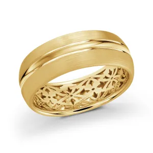 14K Yellow Gold Ring from the Precision Collection by Malo - FJM-017-8Y