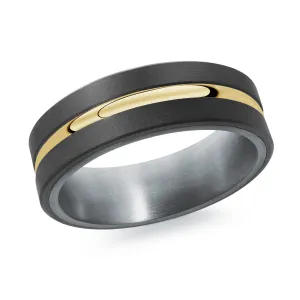 14K Yellow Gold Ring from the Tantalum Collection by Malo - MRDTS-019-7Y