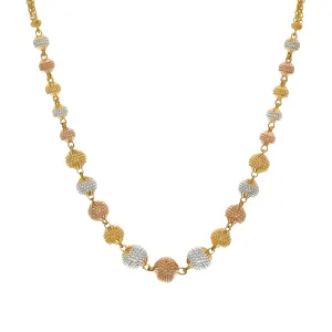 22K Gold Multi Tone Gold Divah Chain