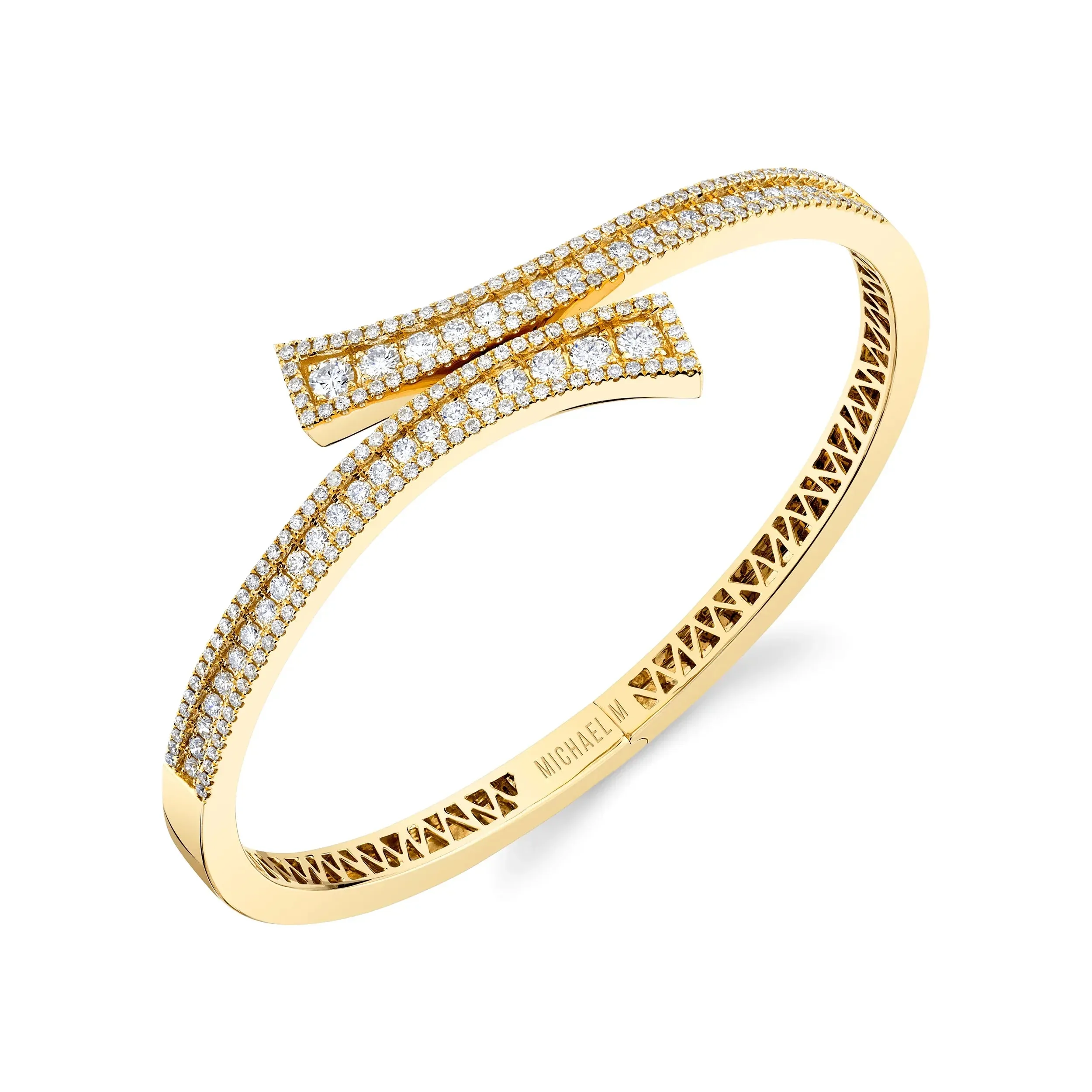 3.50ctw Diamond Europa Bypass Cuff