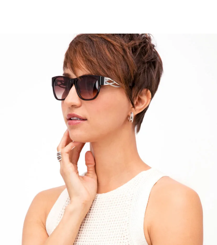 Brighton Neptune's Rings Swirl Tortoise Sunglasses