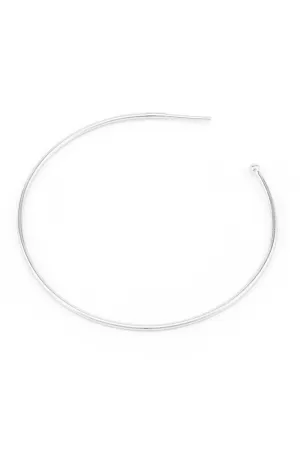 BY CHARLOTTE HOOP EARINGS SILVER PLATED