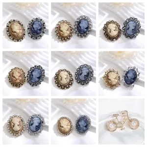 Casual Elegant Geometric Bicycle Alloy Inlay Rhinestones Unisex Brooches