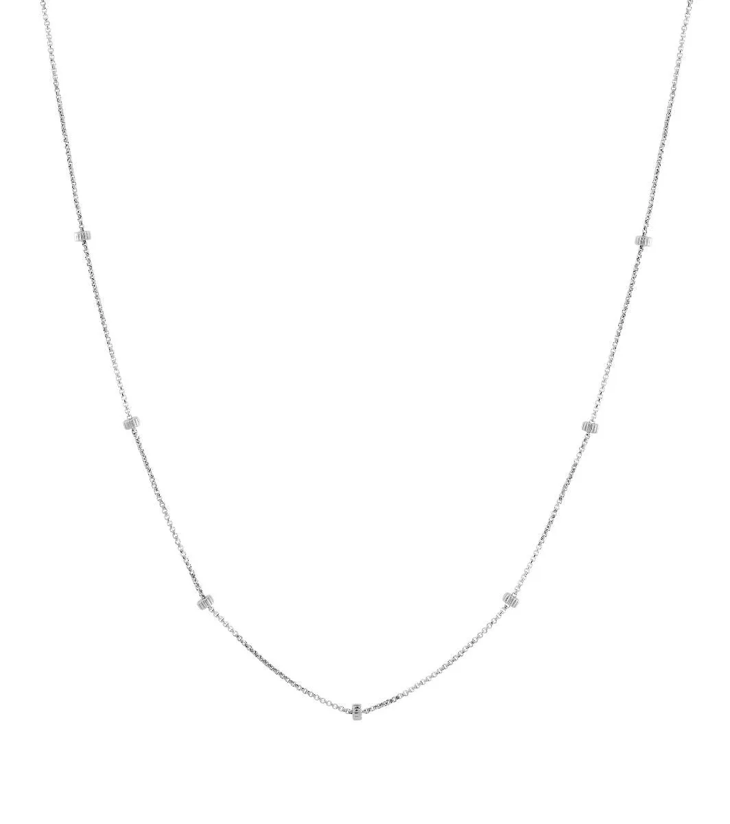 Chamfer Necklace Multi Steel