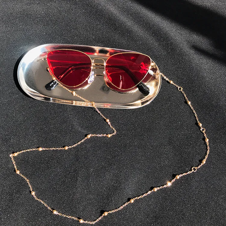 Chic Womens Eyeglass Chains Sunglasses Reading Beaded Glasses