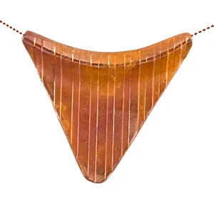 Copper Triangle Bead