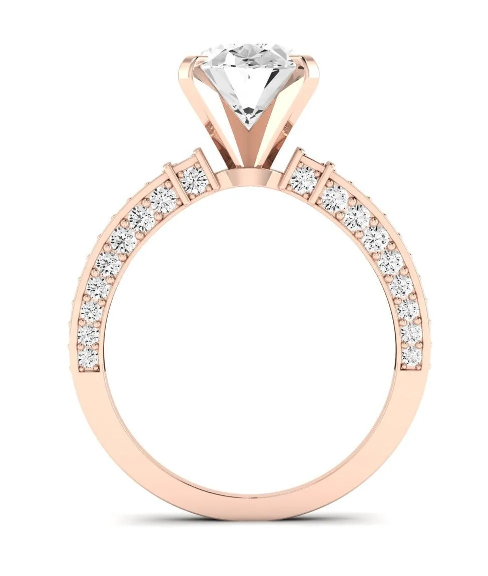 Daphne - GIA Natural Oval Diamond Engagement Ring