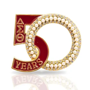 Delta Sigma Theta 50th ΔΣΘ Golden Anniversary Pin