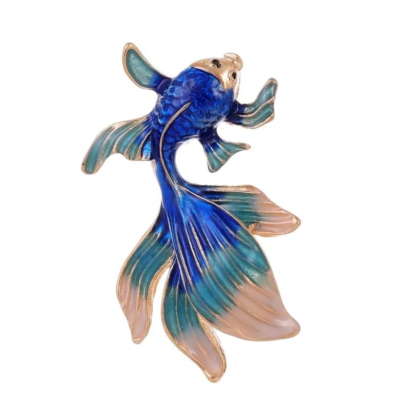 Elegant Christmas Cartoon Character Bell Fish Alloy Inlay Rhinestones Women's Brooches