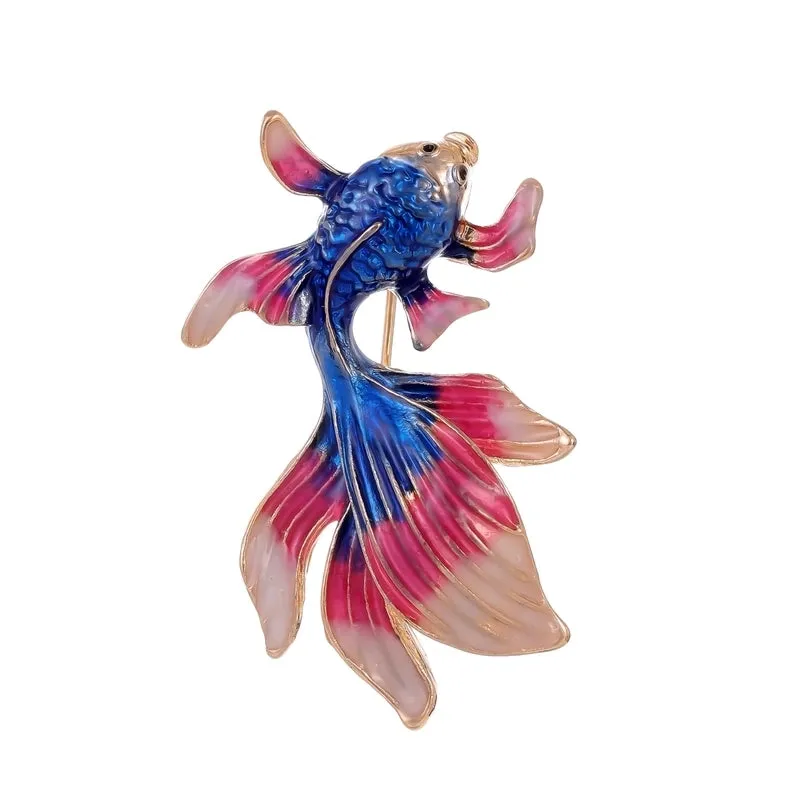 Elegant Christmas Cartoon Character Bell Fish Alloy Inlay Rhinestones Women's Brooches