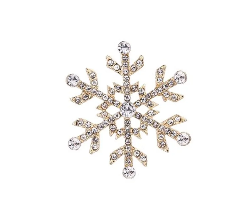 Elegant Pin Bicycle Flower Snowflake Imitation Pearl Alloy Inlay Rhinestones Women'S Brooches