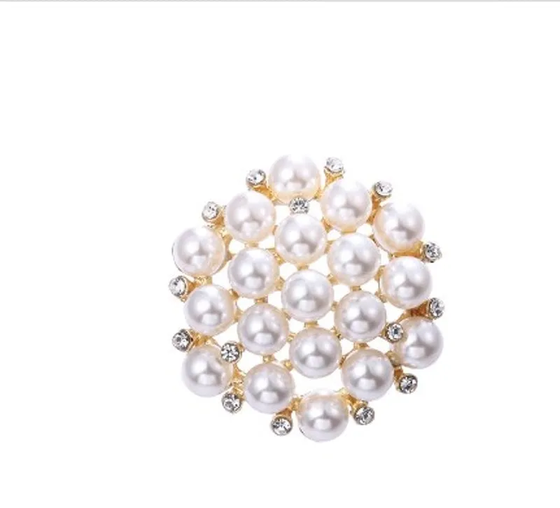 Elegant Pin Bicycle Flower Snowflake Imitation Pearl Alloy Inlay Rhinestones Women'S Brooches