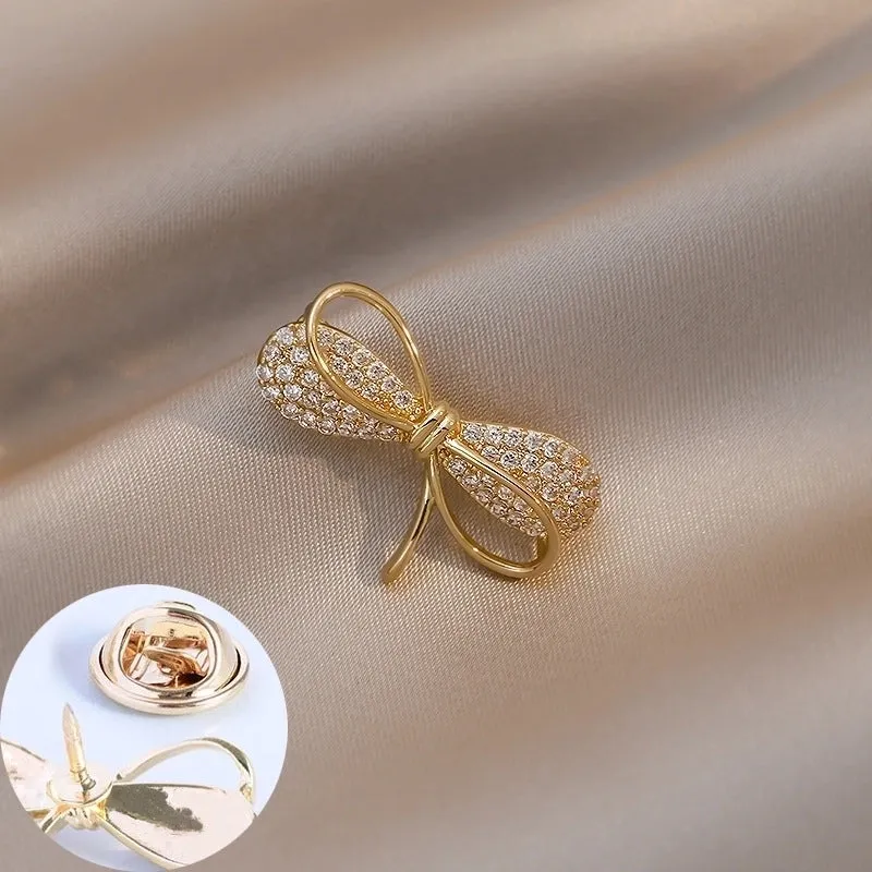 Elegant Pin Flower Alloy Plating Women'S Brooches