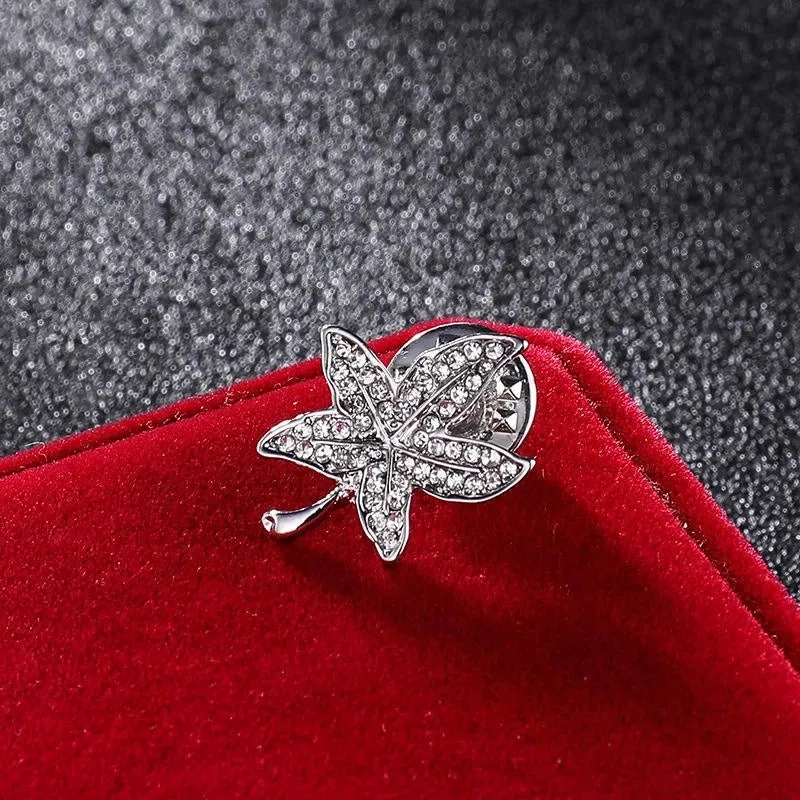 Elegant Pin Flower Alloy Plating Women'S Brooches