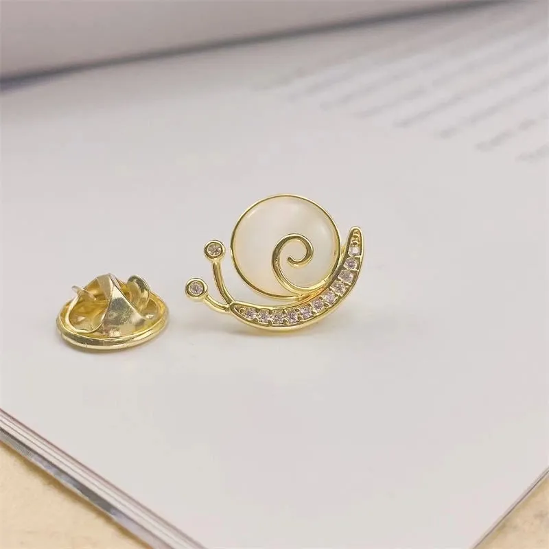 Elegant Pin Flower Alloy Plating Women'S Brooches