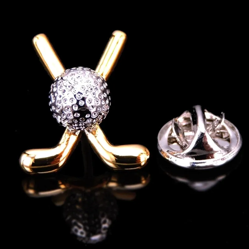 Elegant Pin Geometric Metal Plating Unisex Brooches