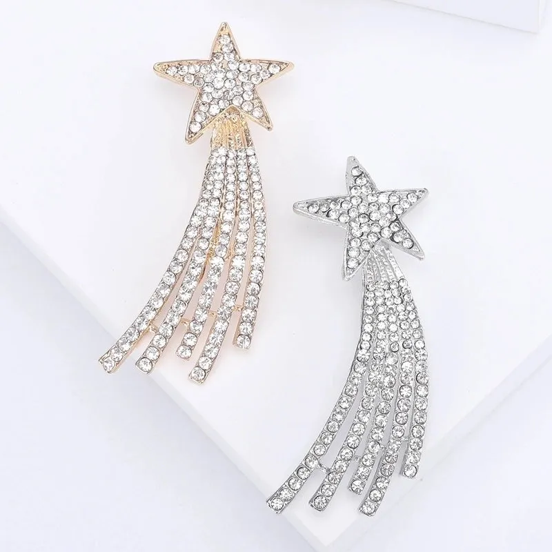 Elegant Pin Star Alloy Unisex Brooches