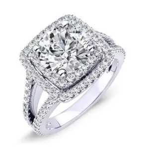 Flora - Round Diamond Engagement Ring