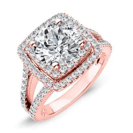 Flora - Round Diamond Engagement Ring