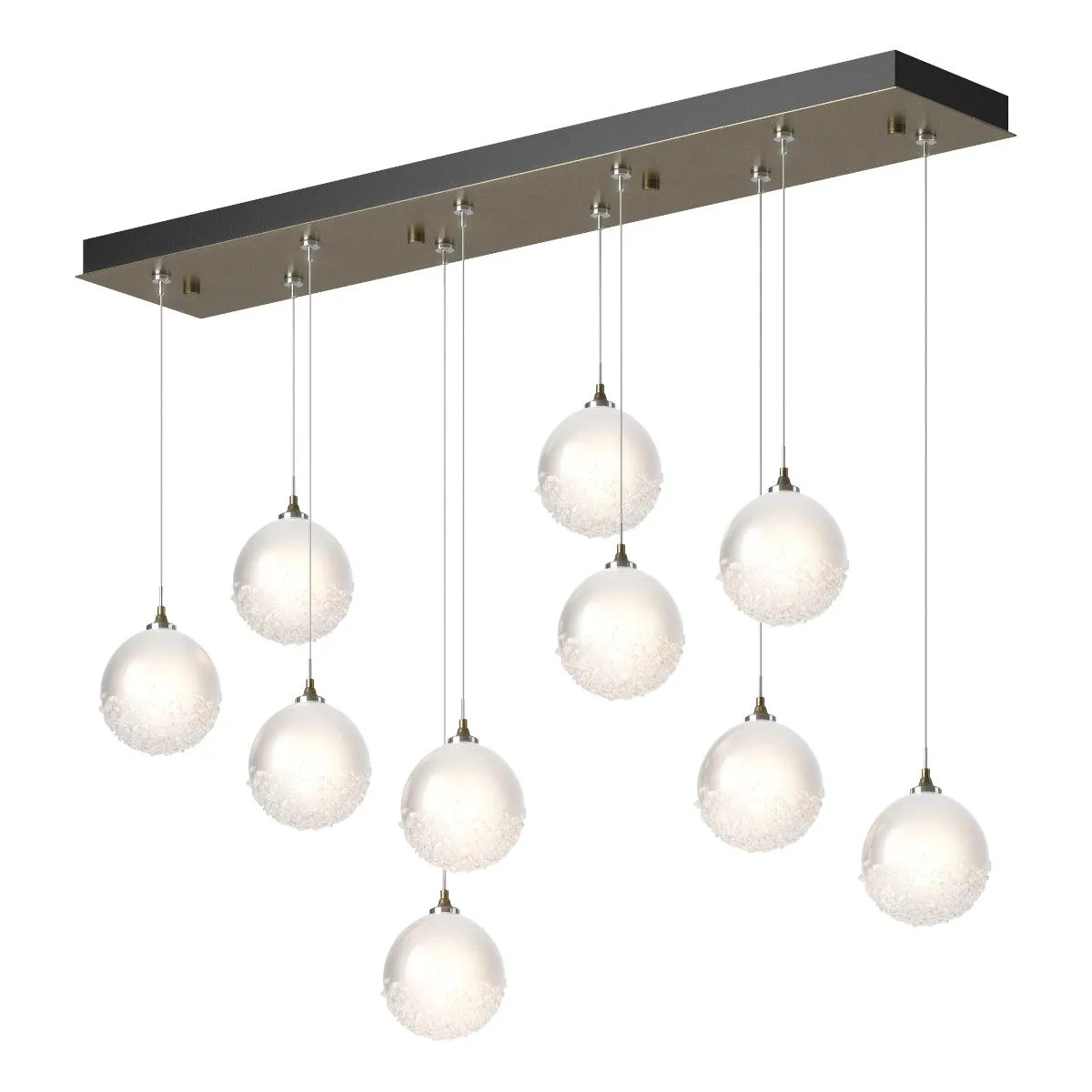 Fritz 45 in. 10 lights Linear Pendant Light with Standard Height