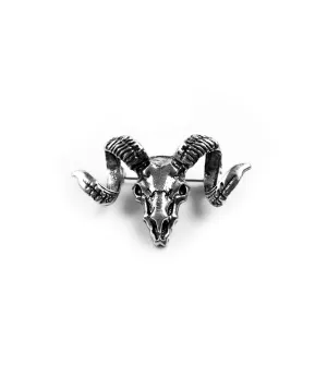 Goat Skull Brooch