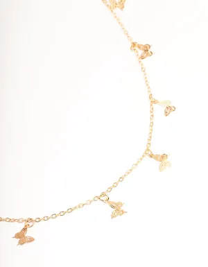 Gold Butterfly Waist Chain