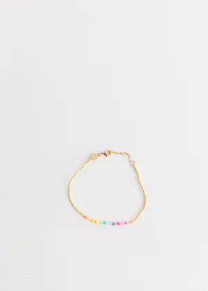 Golden Rainbow Bracelet