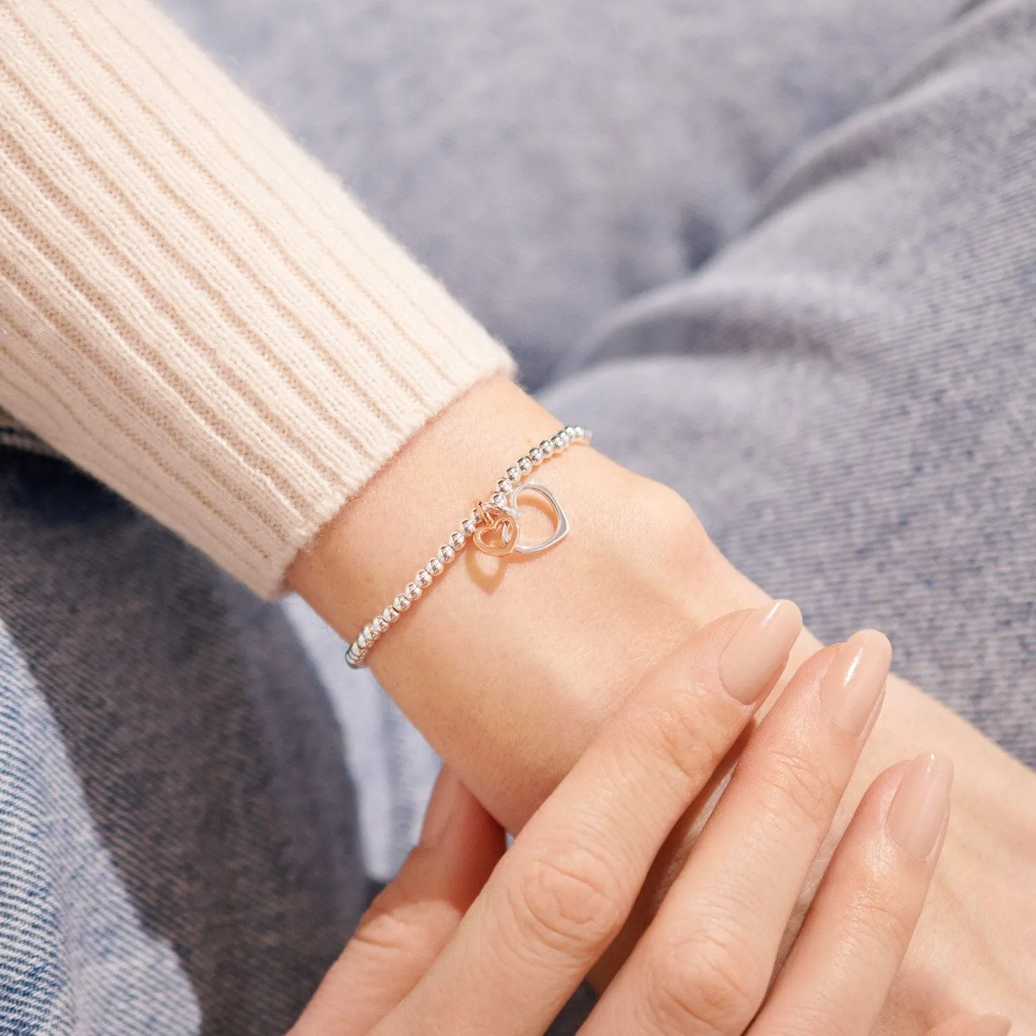 Joma Jewellery Silver A Little 'Mum In A Million' Bracelet