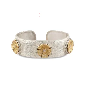 LATTI PRIMROSE HINGED CUFF BRACELET