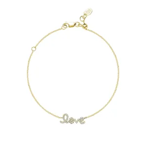 Mini Diamond Love Bracelet