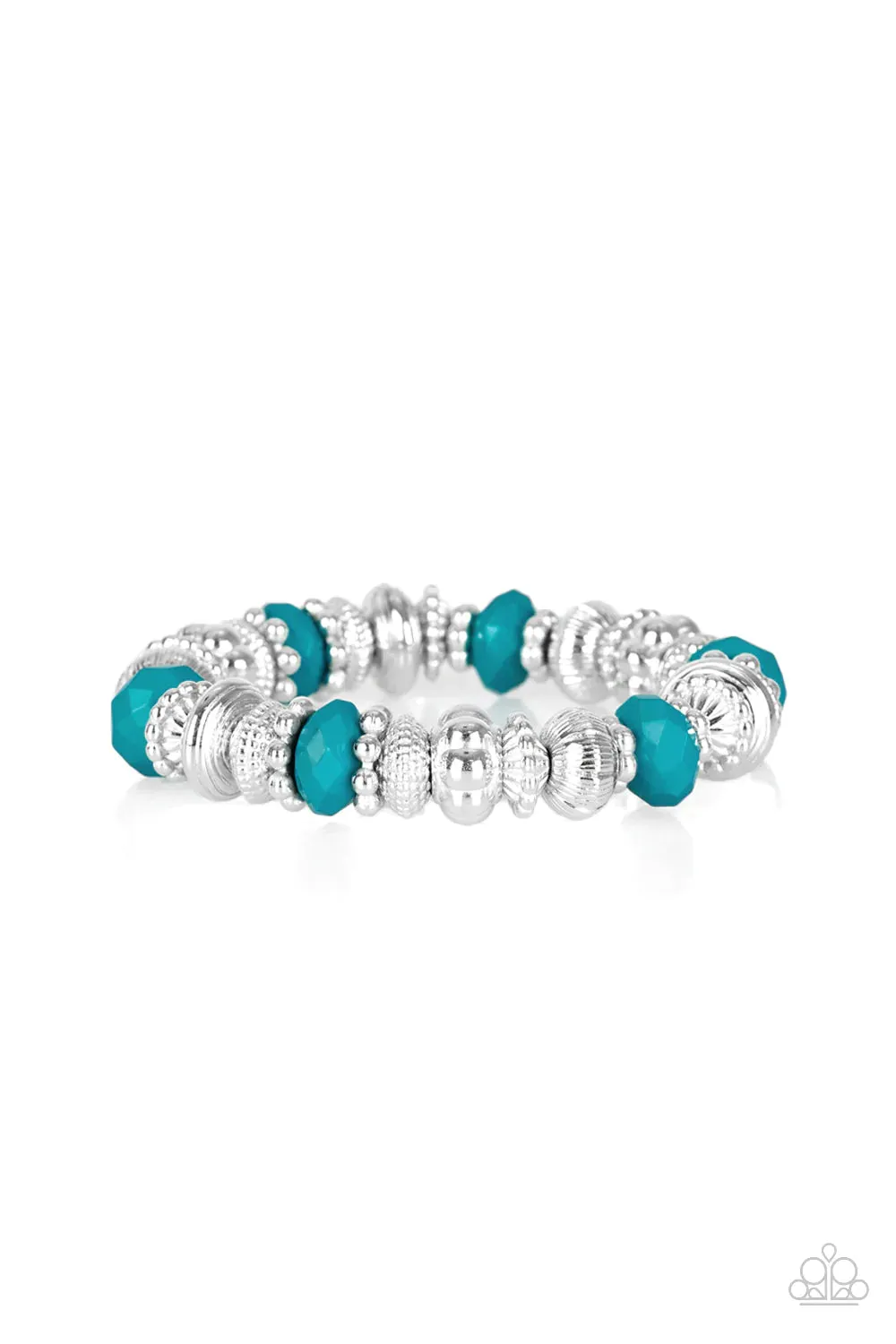 Paparazzi Bracelet ~ Live Life To The COLOR-fullest - Blue