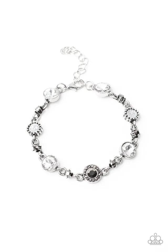 Paparazzi Bracelet ~ Stargazing Sparkle - White