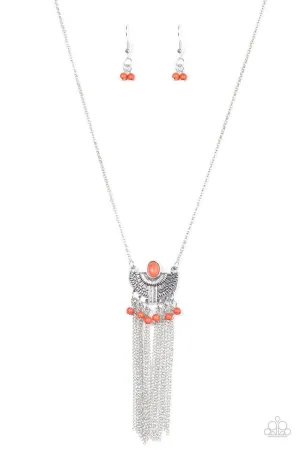 Paparazzi Necklace ~ Anasazi Allure - Orange