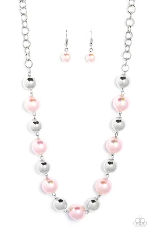 Paparazzi Necklace ~ Dreamscape Escape - Pink