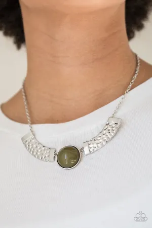 Paparazzi Necklace ~ Egyptian Spell - Green