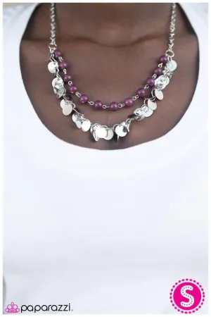 Paparazzi Necklace ~ Let Me Introduce Myself... - Purple