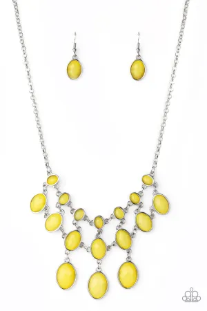 Paparazzi Necklace ~ Mermaid Marmalade - Yellow