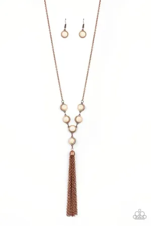 Paparazzi Necklace ~ Rural Heiress - Copper