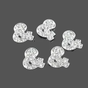 Pavé Ampersand -Silver