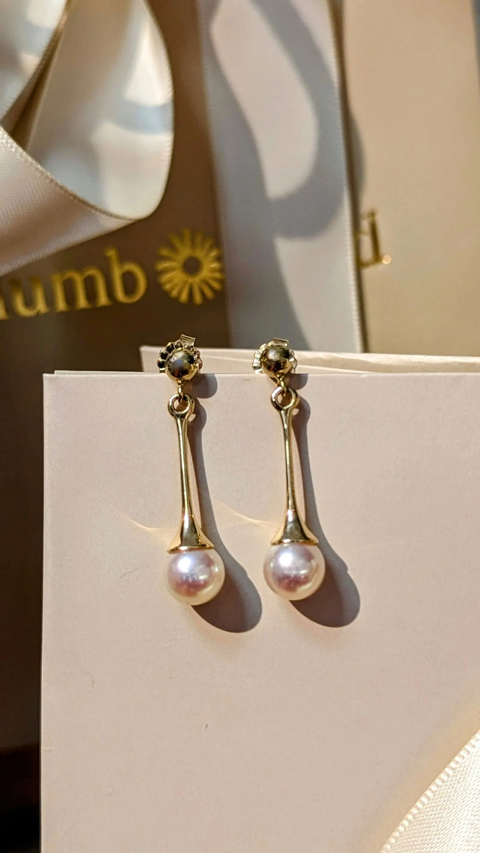 Pearl Drop Earrings